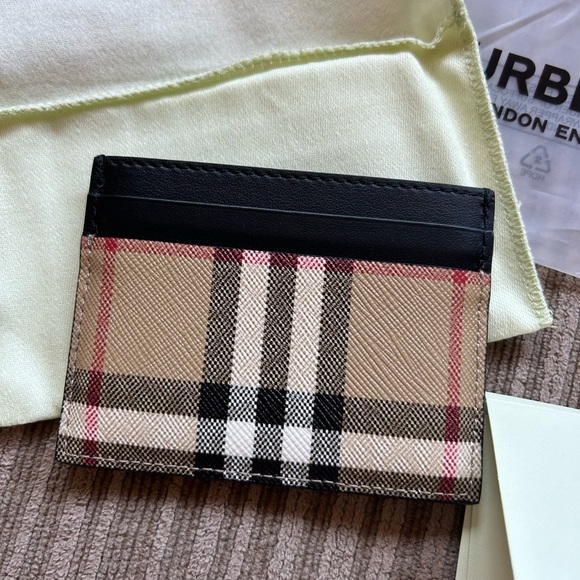 burberry check card holder - Picture 4 of 5